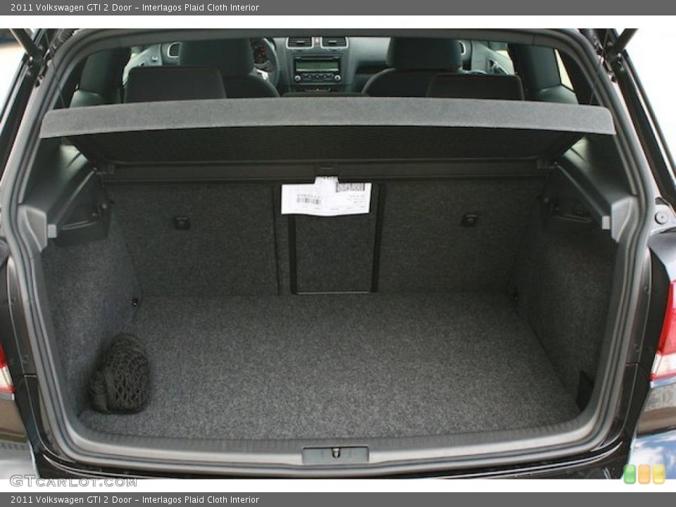 Interlagos Plaid Cloth Interior Trunk for the 2011 Volkswagen GTI 2 Door #38408608