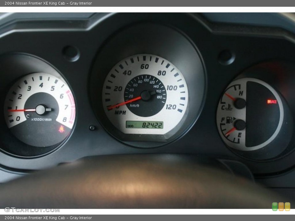 Gray Interior Gauges for the 2004 Nissan Frontier XE King Cab #38409588