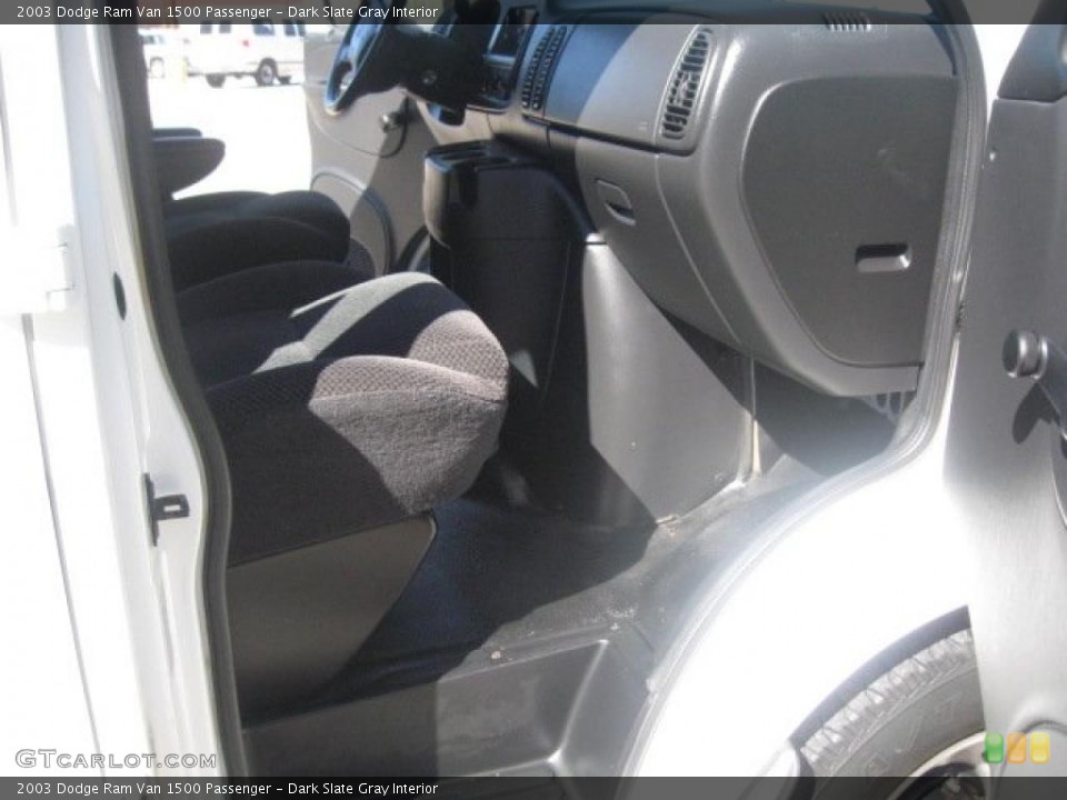 Dark Slate Gray Interior Photo for the 2003 Dodge Ram Van 1500 Passenger #38410252