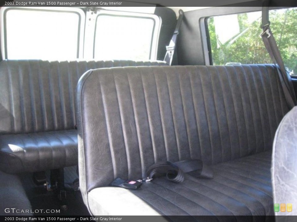 Dark Slate Gray Interior Photo for the 2003 Dodge Ram Van 1500 Passenger #38410272