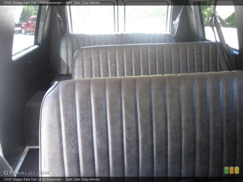 Dark Slate Gray Interior Photo for the 2003 Dodge Ram Van 1500 Passenger #38410300