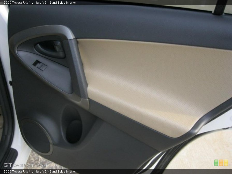 Sand Beige Interior Door Panel for the 2009 Toyota RAV4 Limited V6 #38412143