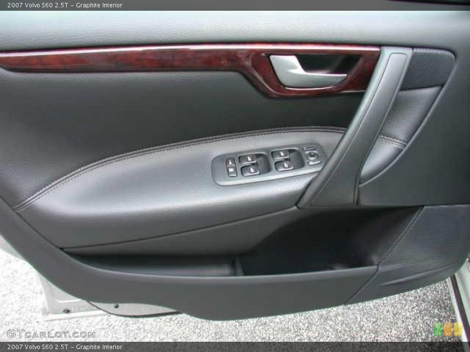 Graphite Interior Door Panel for the 2007 Volvo S60 2.5T #38414413