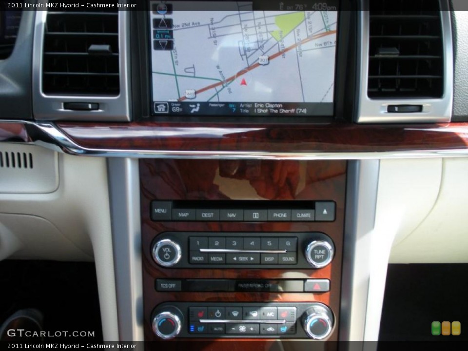 Cashmere Interior Controls for the 2011 Lincoln MKZ Hybrid #38415645