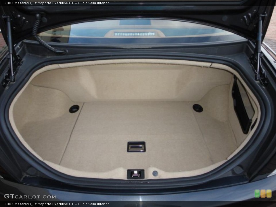 Cuoio Sella Interior Trunk for the 2007 Maserati Quattroporte Executive GT #38416353