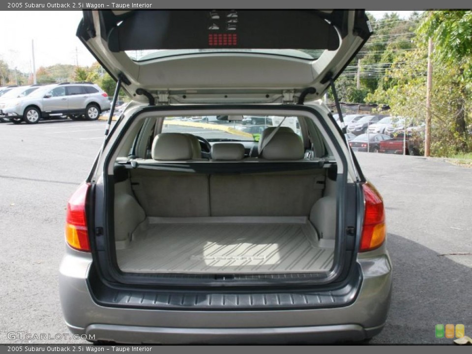 Taupe Interior Trunk for the 2005 Subaru Outback 2.5i Wagon #38416821