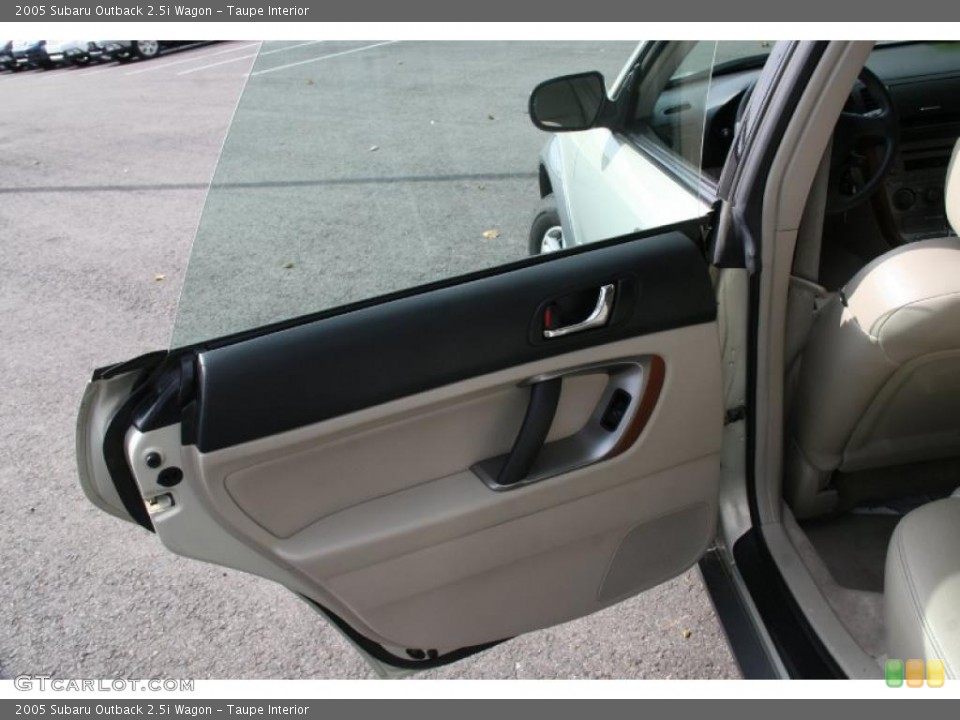 Taupe Interior Door Panel for the 2005 Subaru Outback 2.5i Wagon #38416941