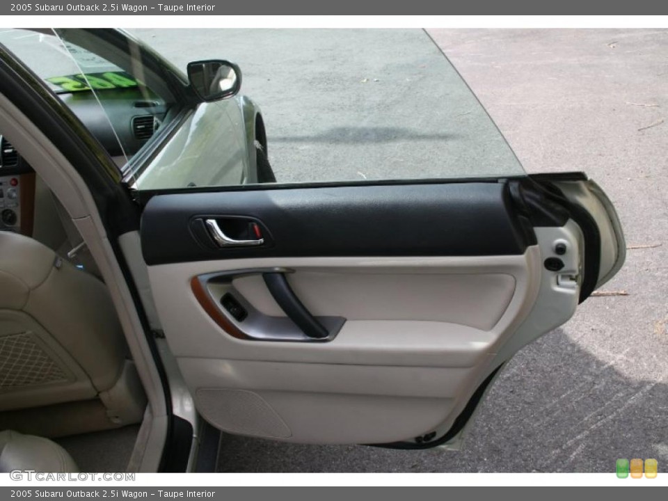 Taupe Interior Door Panel for the 2005 Subaru Outback 2.5i Wagon #38416957