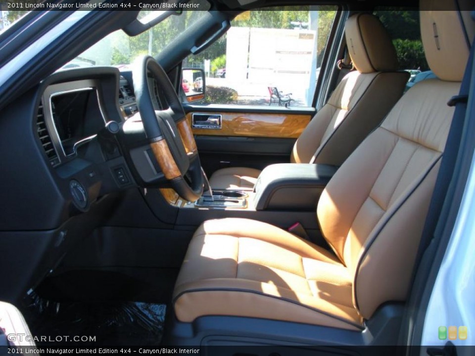 Canyon/Black Interior Photo for the 2011 Lincoln Navigator Limited Edition 4x4 #38416965