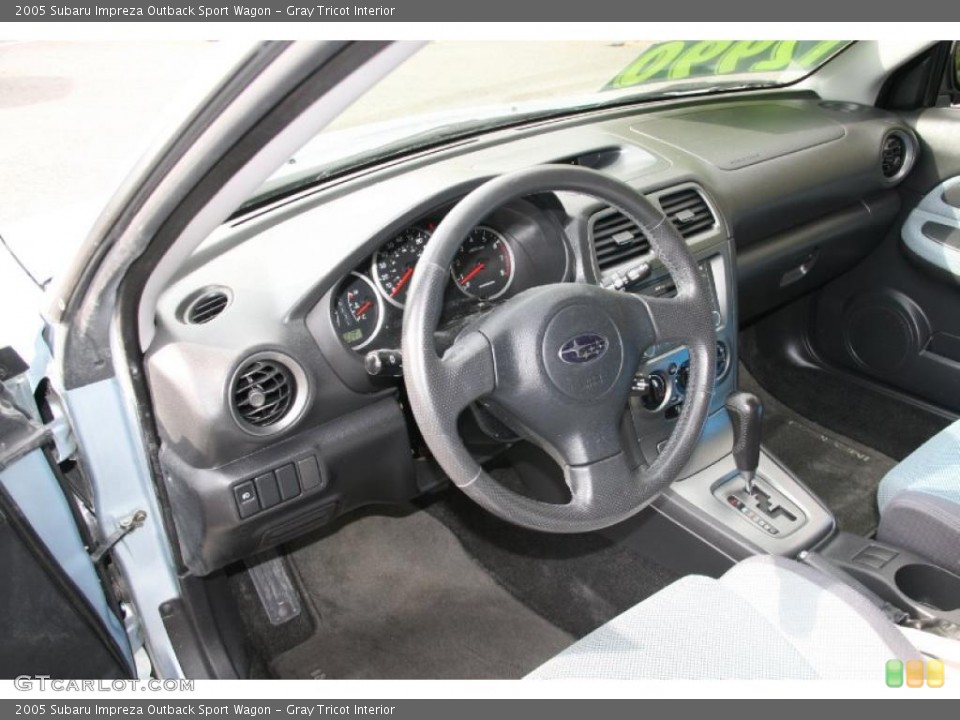 Gray Tricot Interior Photo for the 2005 Subaru Impreza Outback Sport Wagon #38417764