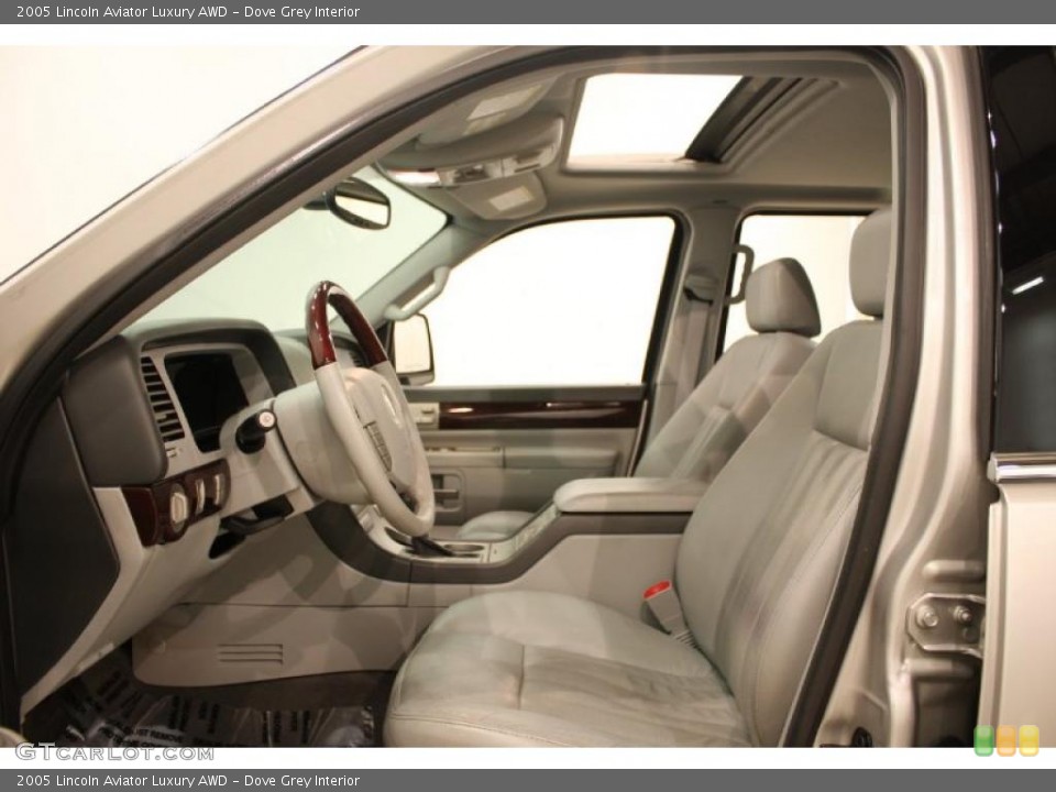 Dove Grey 2005 Lincoln Aviator Interiors