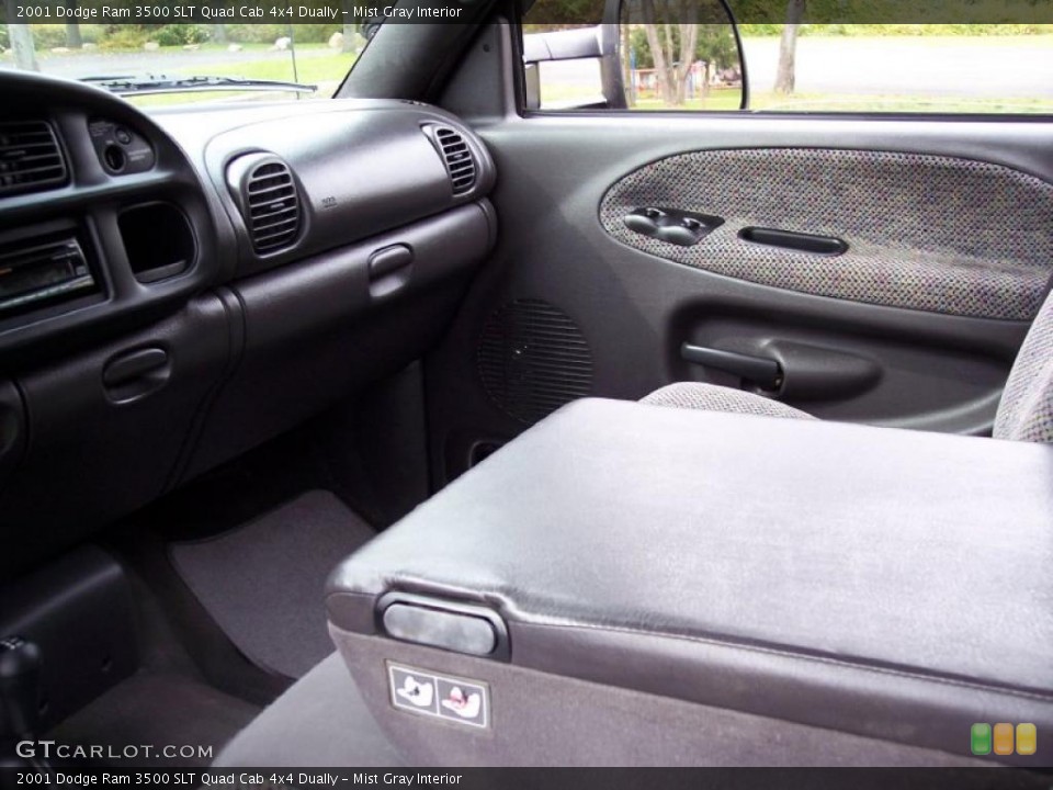Mist Gray Interior Photo for the 2001 Dodge Ram 3500 SLT Quad Cab 4x4 Dually #38417833