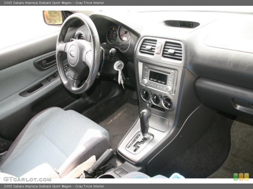 Gray Tricot Interior Photo for the 2005 Subaru Impreza Outback Sport Wagon #38417837