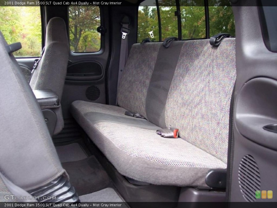 Mist Gray Interior Photo for the 2001 Dodge Ram 3500 SLT Quad Cab 4x4 Dually #38417849