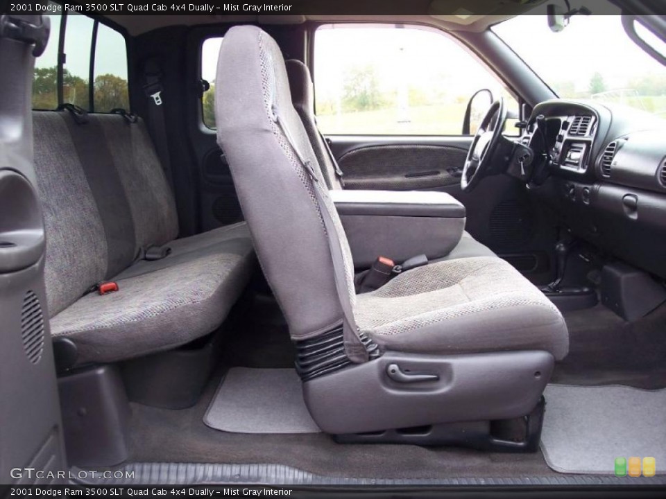 Mist Gray Interior Prime Interior for the 2001 Dodge Ram 3500 SLT Quad Cab 4x4 Dually #38417881