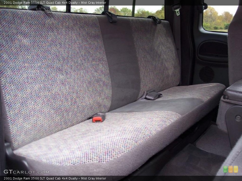 Mist Gray Interior Photo for the 2001 Dodge Ram 3500 SLT Quad Cab 4x4 Dually #38417957
