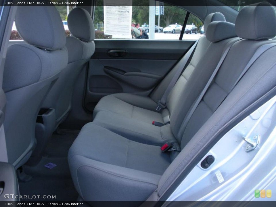 Gray Interior Photo for the 2009 Honda Civic DX-VP Sedan #38419181