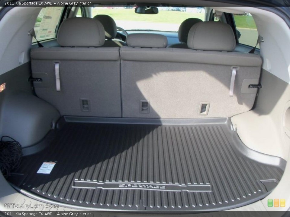 Alpine Gray Interior Trunk for the 2011 Kia Sportage EX AWD #38419693