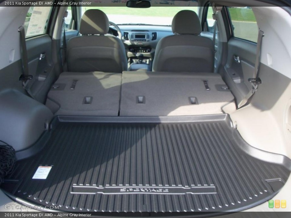 Alpine Gray Interior Trunk for the 2011 Kia Sportage EX AWD #38419705