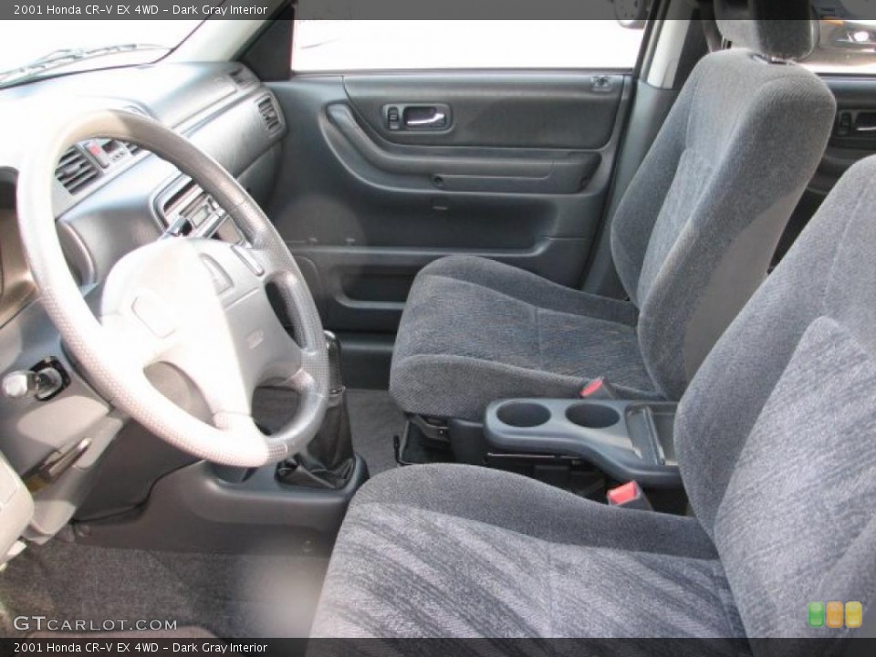 Dark Gray Interior Photo for the 2001 Honda CR-V EX 4WD #38420069