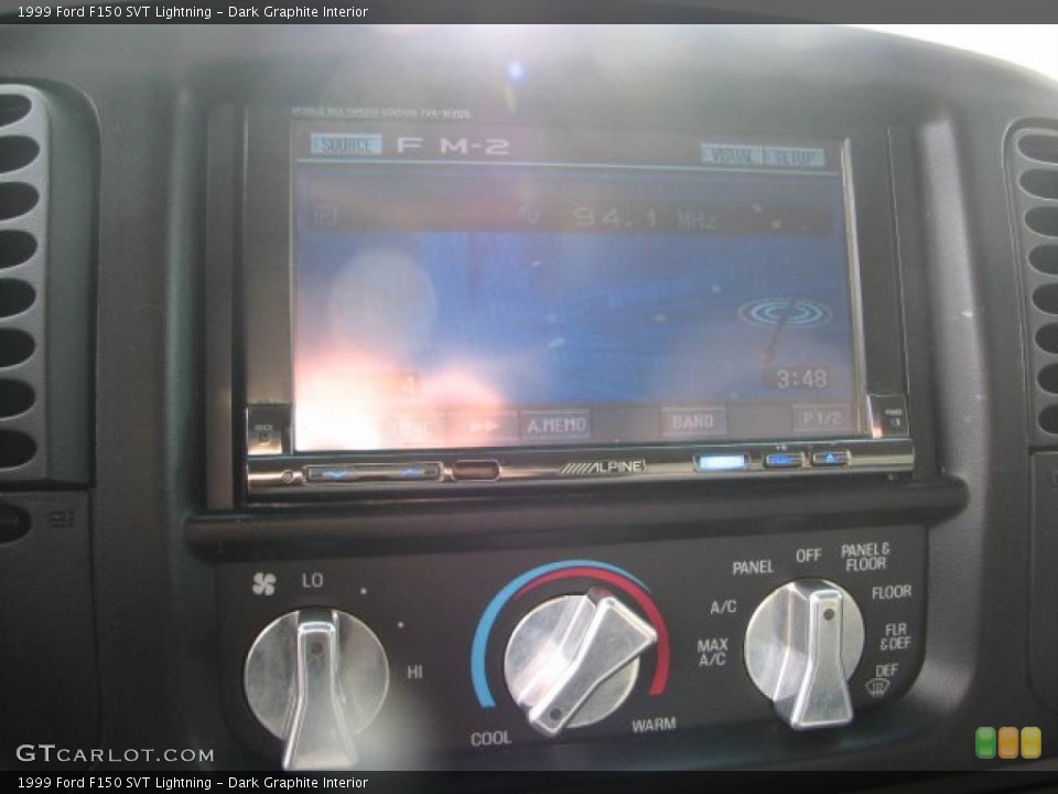 Dark Graphite Interior Controls for the 1999 Ford F150 SVT Lightning #38420493