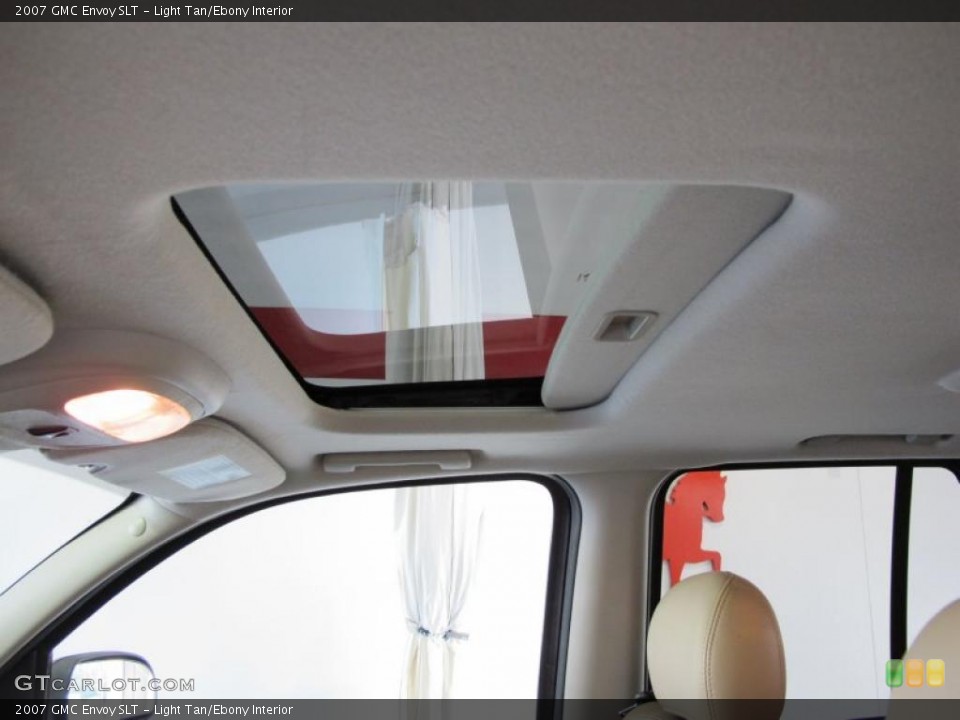 Light Tan/Ebony Interior Sunroof for the 2007 GMC Envoy SLT #38422889