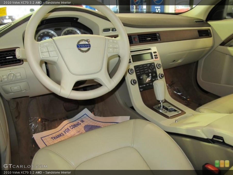Sandstone Interior Prime Interior for the 2010 Volvo XC70 3.2 AWD #38423189