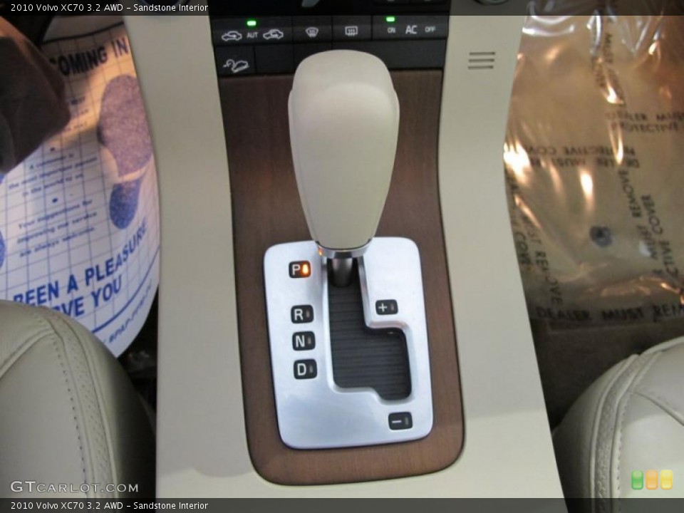 Sandstone Interior Transmission for the 2010 Volvo XC70 3.2 AWD #38423293