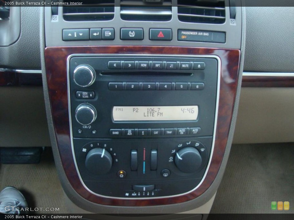 Cashmere Interior Controls for the 2005 Buick Terraza CX #38424977