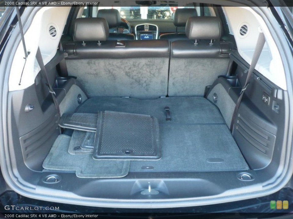 Ebony/Ebony Interior Trunk for the 2008 Cadillac SRX 4 V8 AWD #38425817