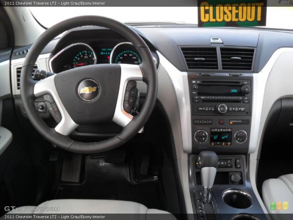 Light Gray/Ebony Interior Dashboard for the 2011 Chevrolet Traverse LTZ #38426093