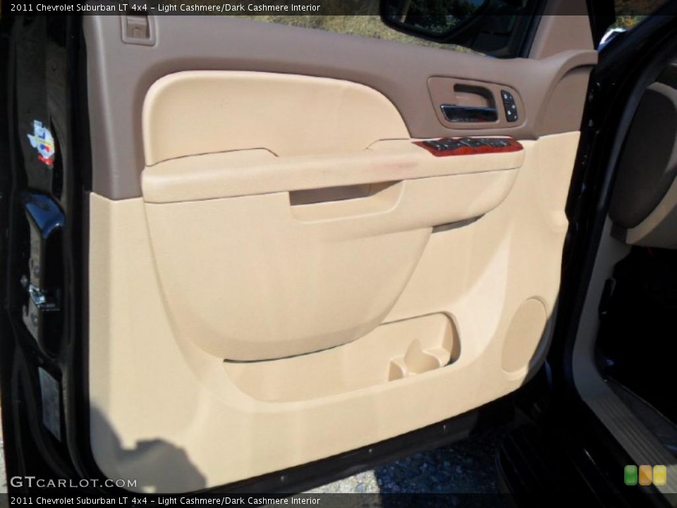 Light Cashmere/Dark Cashmere Interior Door Panel for the 2011 Chevrolet Suburban LT 4x4 #38426381