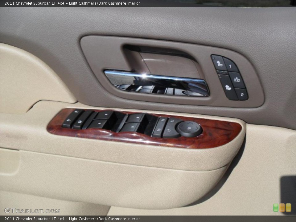 Light Cashmere/Dark Cashmere Interior Controls for the 2011 Chevrolet Suburban LT 4x4 #38426413