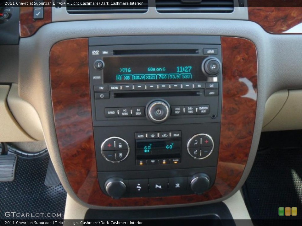 Light Cashmere/Dark Cashmere Interior Controls for the 2011 Chevrolet Suburban LT 4x4 #38426445