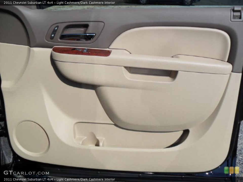 Light Cashmere/Dark Cashmere Interior Door Panel for the 2011 Chevrolet Suburban LT 4x4 #38426605