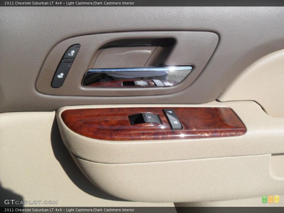 Light Cashmere/Dark Cashmere Interior Controls for the 2011 Chevrolet Suburban LT 4x4 #38426621