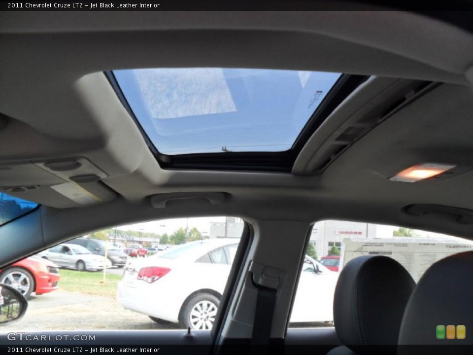Jet Black Leather Interior Sunroof for the 2011 Chevrolet Cruze LTZ #38428349