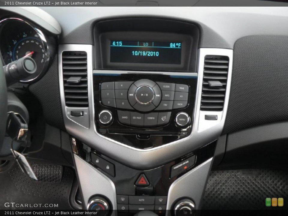 Jet Black Leather Interior Controls for the 2011 Chevrolet Cruze LTZ #38428437