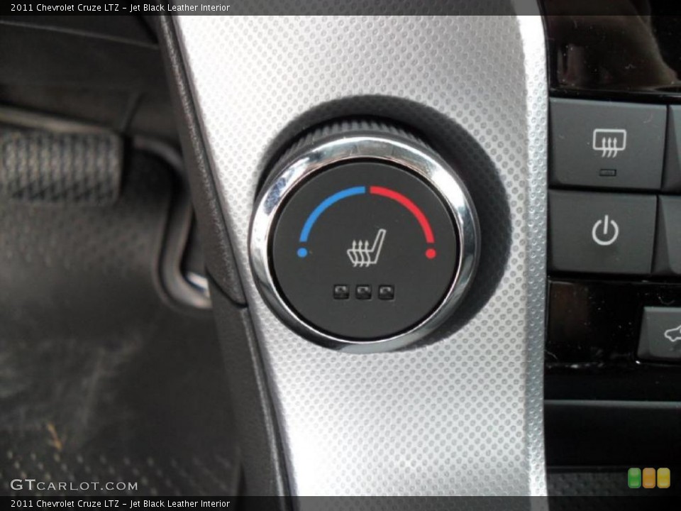 Jet Black Leather Interior Controls for the 2011 Chevrolet Cruze LTZ #38428453