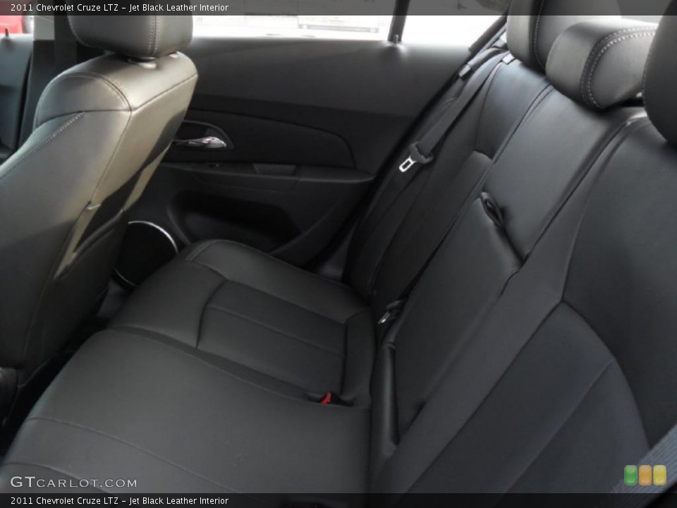 Jet Black Leather Interior Photo for the 2011 Chevrolet Cruze LTZ #38428469