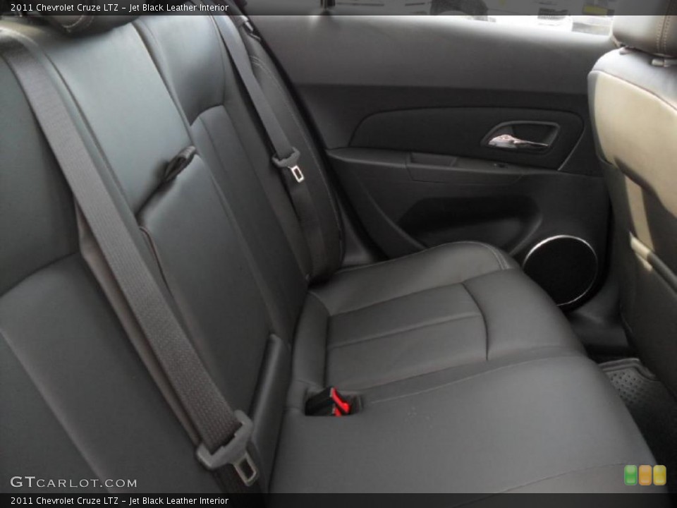 Jet Black Leather Interior Photo for the 2011 Chevrolet Cruze LTZ #38428537
