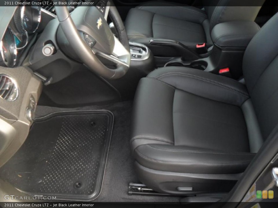 Jet Black Leather Interior Photo for the 2011 Chevrolet Cruze LTZ #38428761