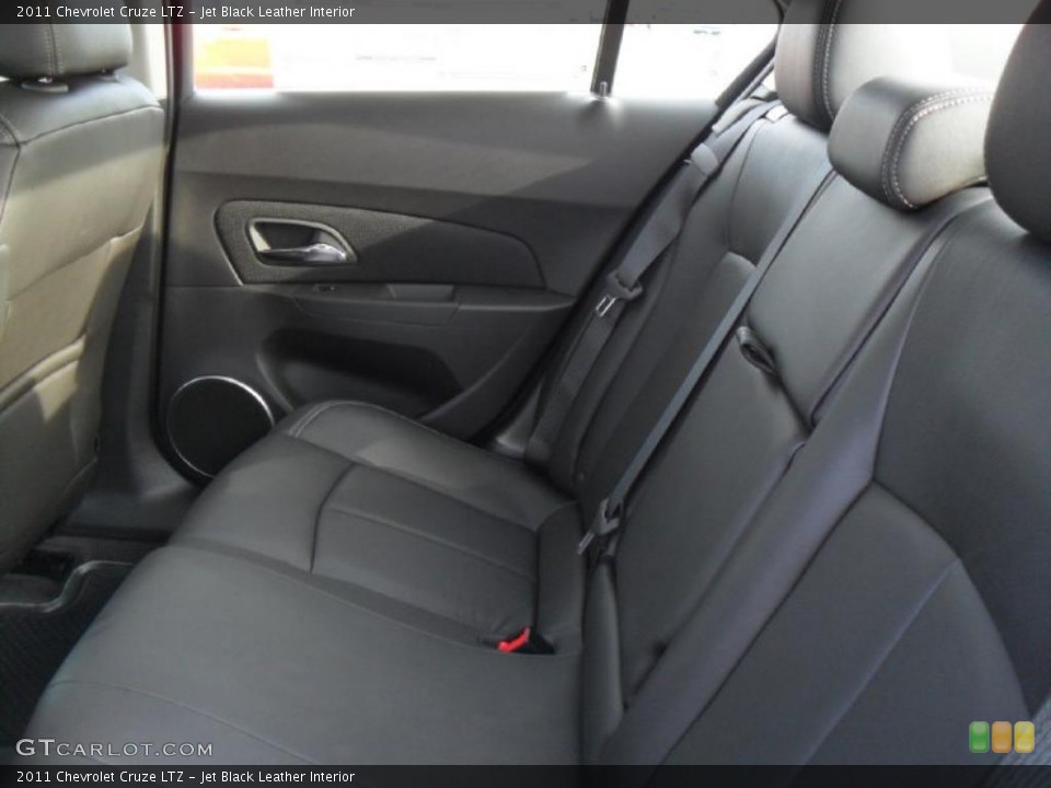 Jet Black Leather Interior Photo for the 2011 Chevrolet Cruze LTZ #38428881
