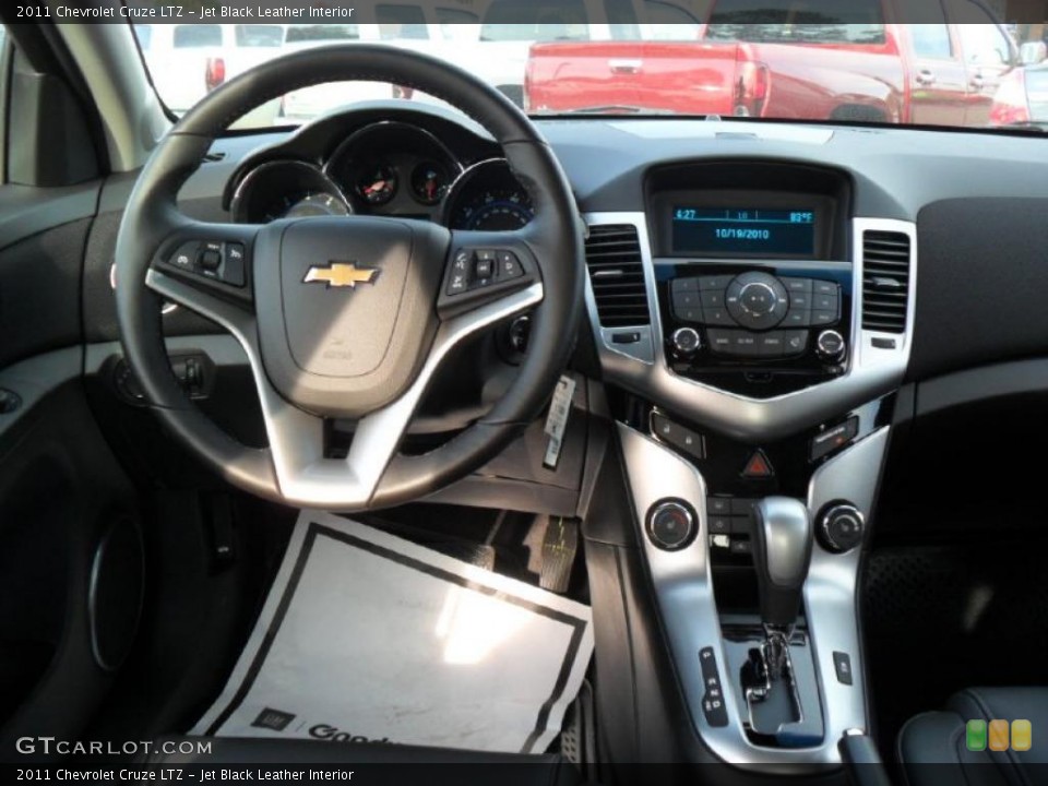 Jet Black Leather Interior Dashboard for the 2011 Chevrolet Cruze LTZ #38428897