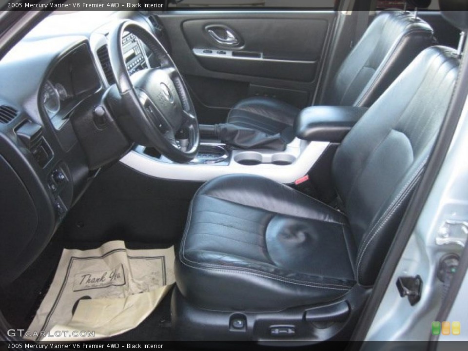 Black Interior Photo for the 2005 Mercury Mariner V6 Premier 4WD #38429225