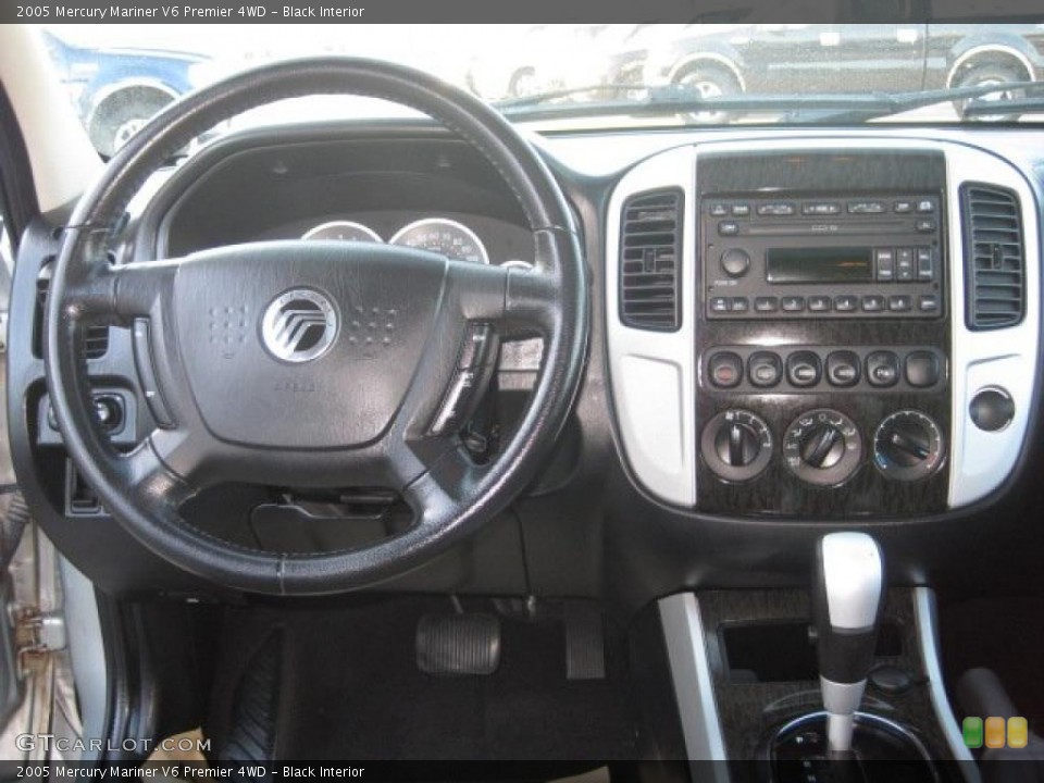 Black Interior Dashboard for the 2005 Mercury Mariner V6 Premier 4WD #38429237