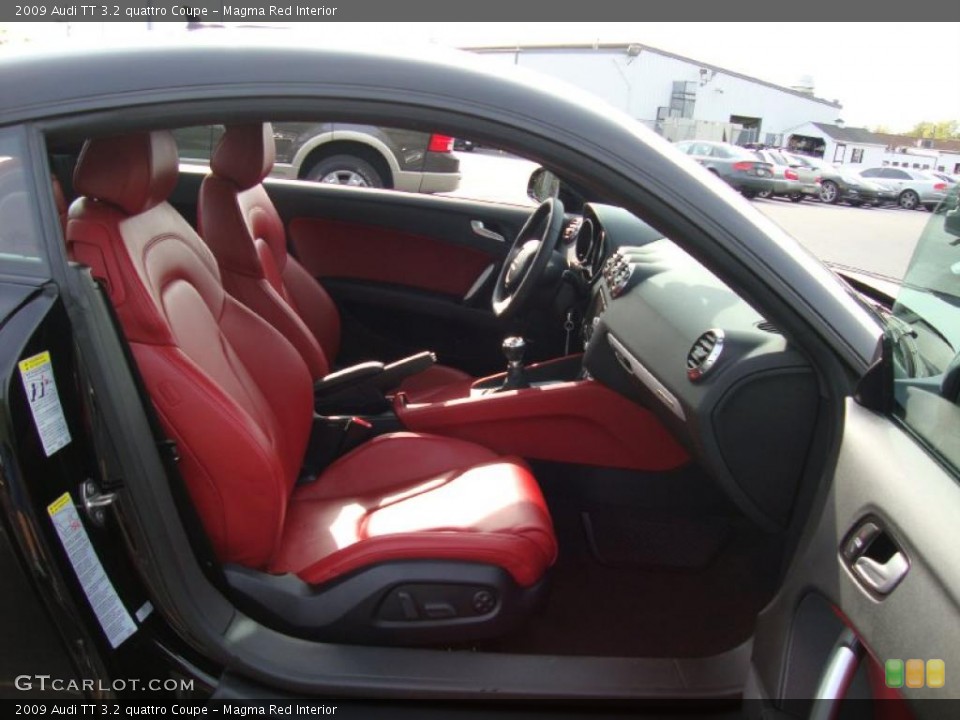 Magma Red Interior Photo for the 2009 Audi TT 3.2 quattro Coupe #38430441