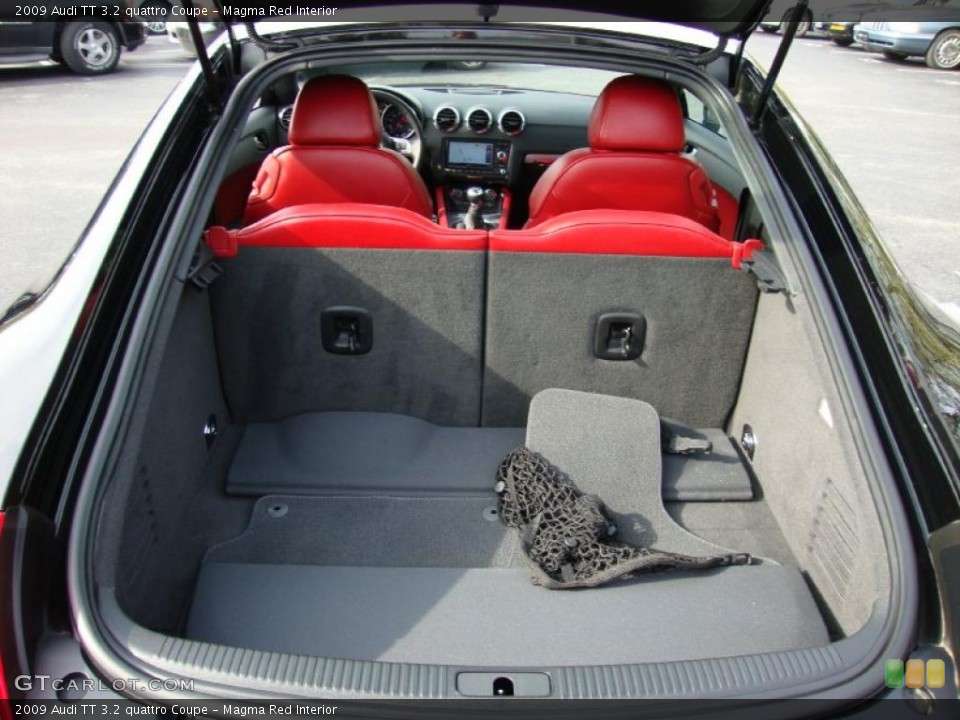 Magma Red Interior Trunk for the 2009 Audi TT 3.2 quattro Coupe #38430493