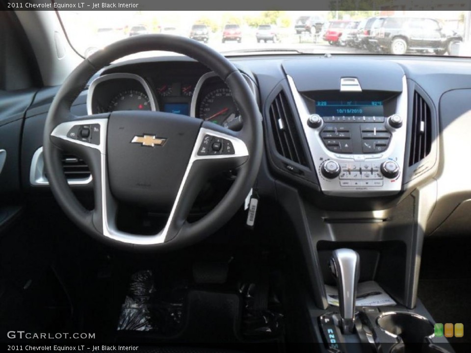 Jet Black Interior Dashboard for the 2011 Chevrolet Equinox LT #38430553