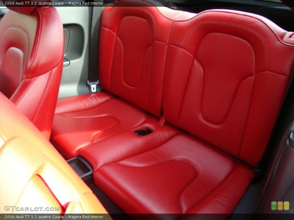 Magma Red Interior Photo for the 2009 Audi TT 3.2 quattro Coupe #38430637